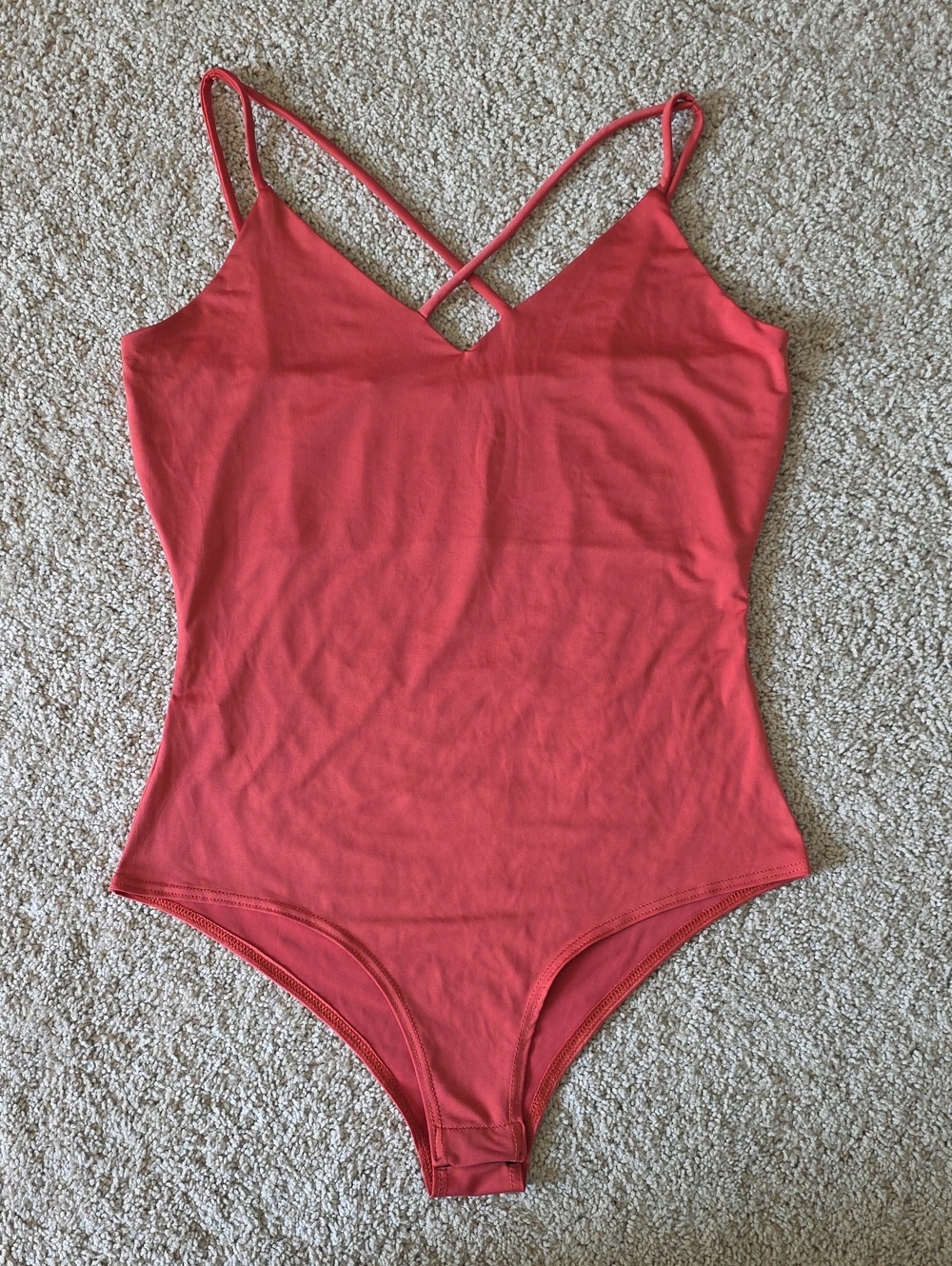 Rust Color Bodysuit